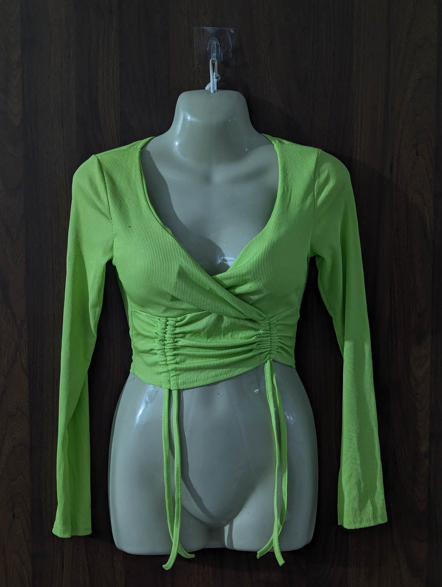Imported Crop top jersey crop top No-4224 Velnoor Store