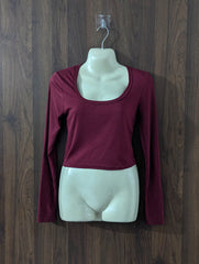 Imported Crop top jersey crop top No-4144 Velnoor Store