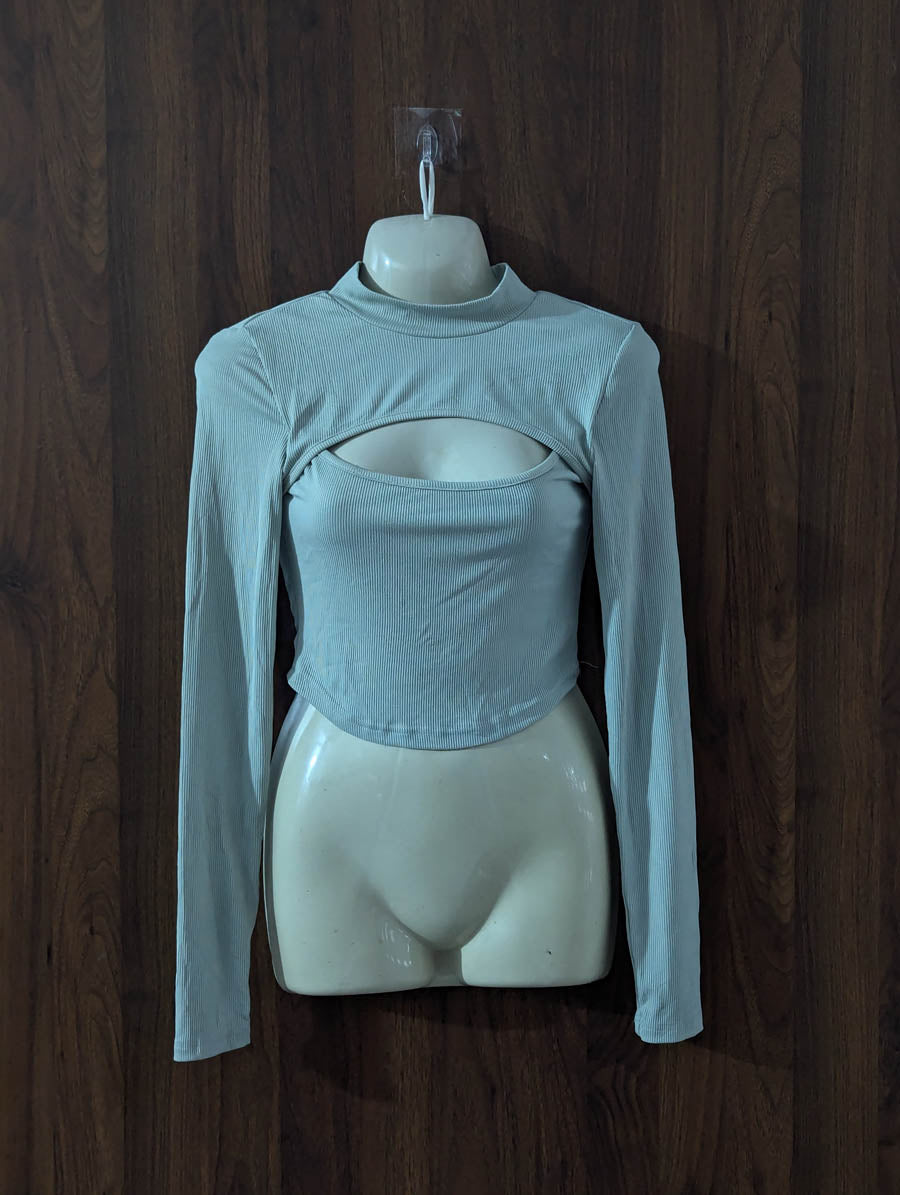 Imported Crop top jersey crop top No-4193 Velnoor Store