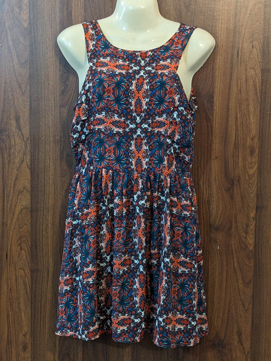 Imported Western mini dress jersey mini dress No-7944 Velnoor Store