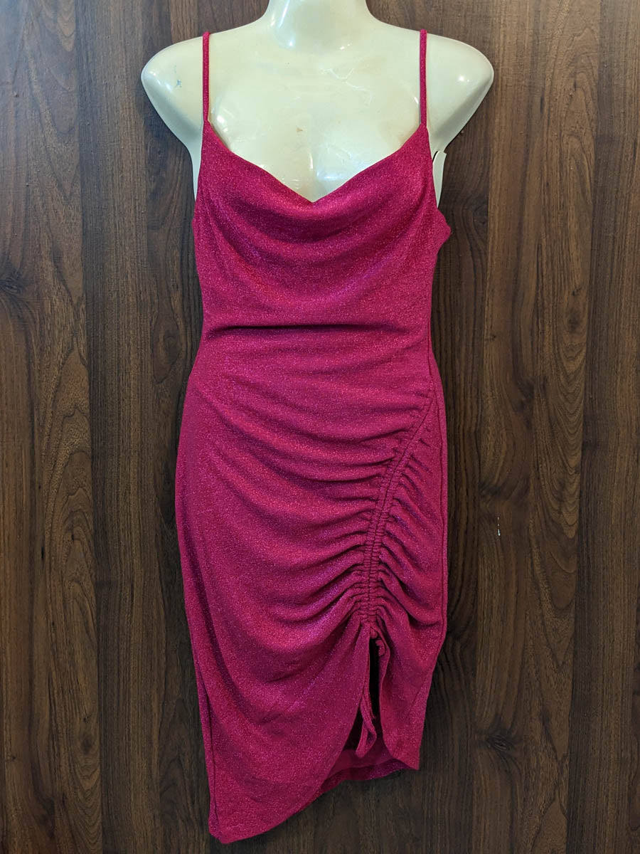 Imported Western mini dress shimmer mini dress No-8682 Velnoor Store