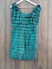 Imported Western mini dress silk jersey mini dress No-1402 Velnoor Store