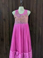Imported Frock ambroidery net frock No-3631 Velnoor Store