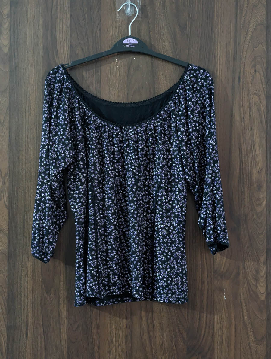 Crop top chiffon crop top No-1870 Velnoor Store