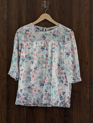 Imported Full sleeve top chiffon full sleeve top No-2564 Velnoor Store