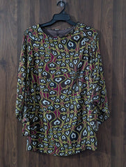 Imported Western mini dress chiffon mini dress No-2874 Velnoor Store