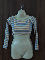 Imported Crop top jersey crop top No-4320 Velnoor Store