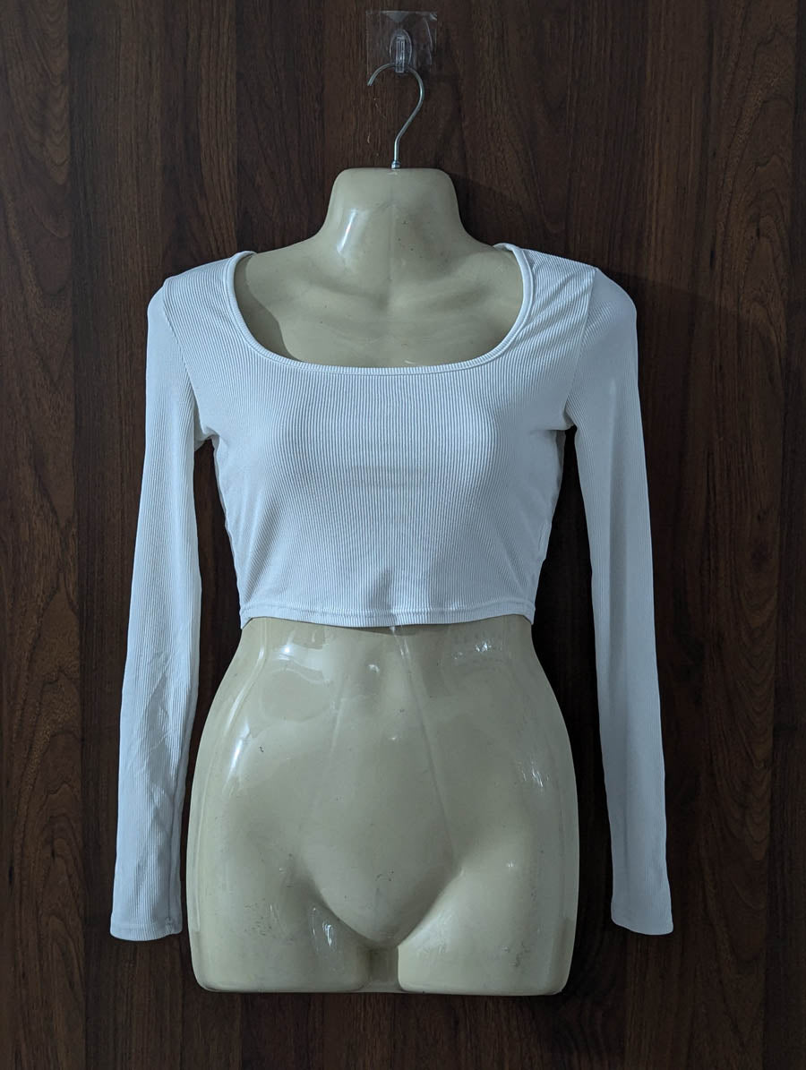 Imported Crop top jersey crop top No-3892 Velnoor Store
