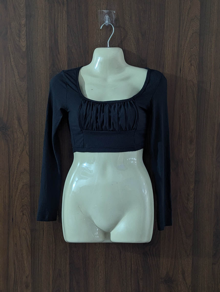 Imported Crop top jersey crop top No-4177 Velnoor Store
