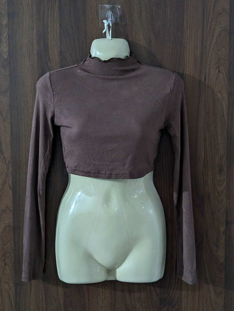 Imported Crop top jersey crop top No-3885 Velnoor Store
