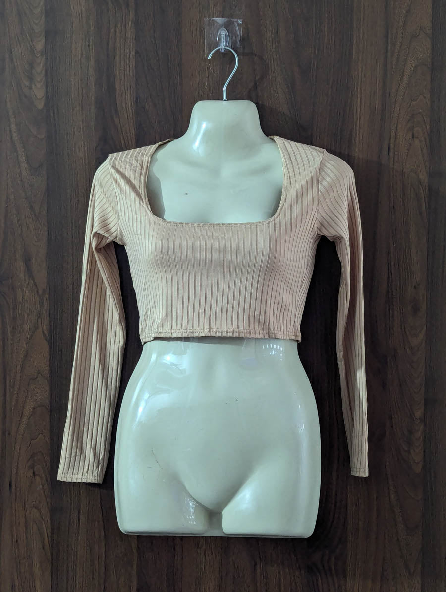 Imported Crop top jersey crop top No-4184 Velnoor Store