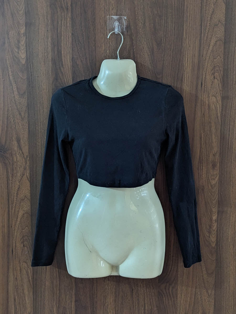 Imported Crop top jersey crop top No-4323 Velnoor Store