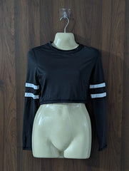 Imported Crop top jersey crop top No-3884 Velnoor Store