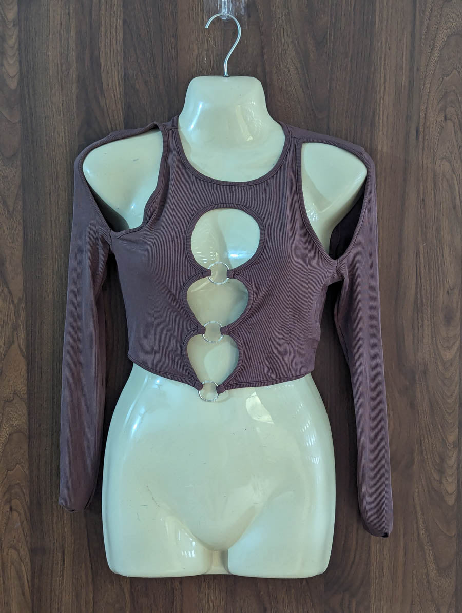 Imported Crop top jersey crop top No-4253 Velnoor Store