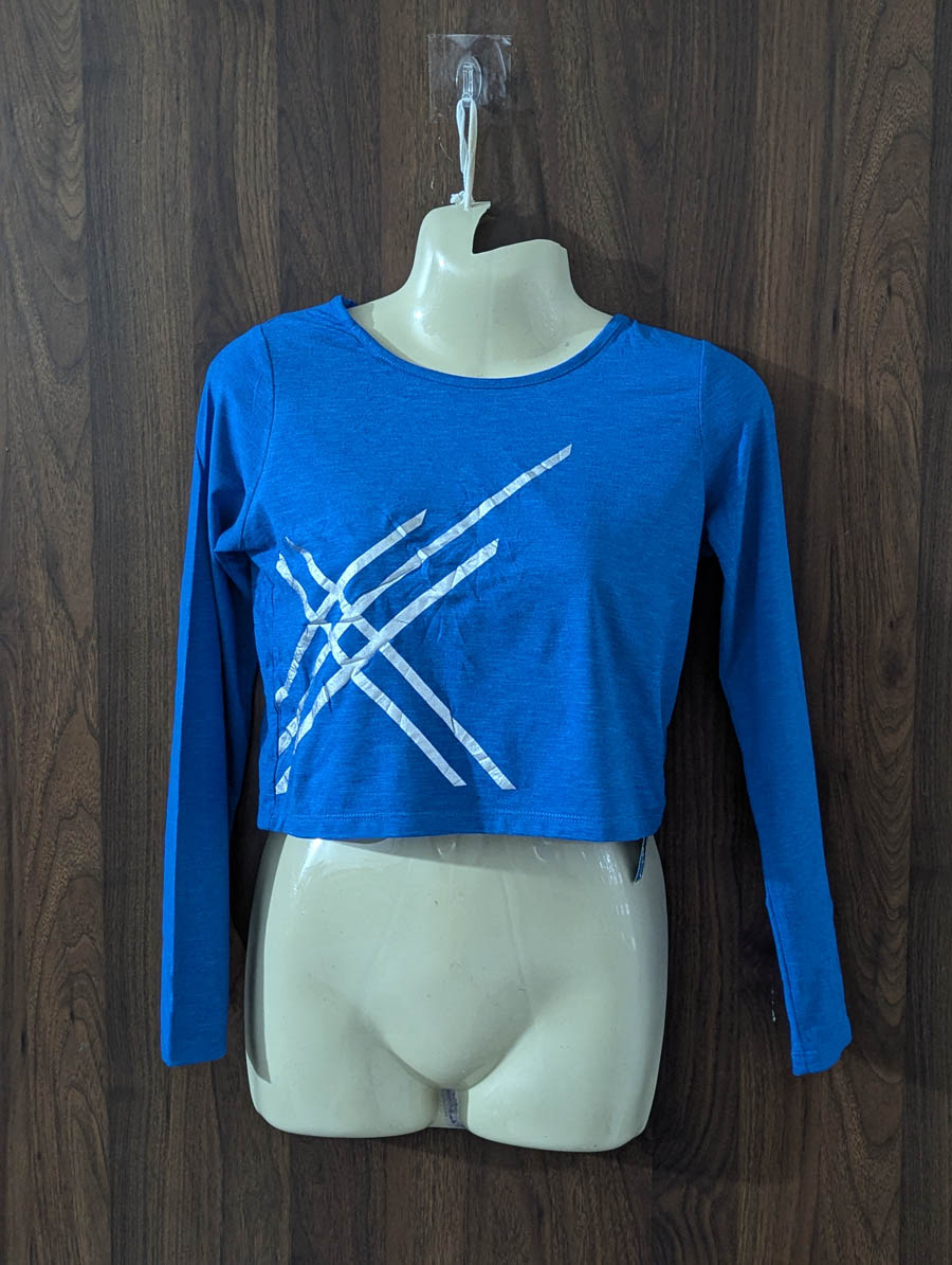 Imported Crop top jersey crop top No-3859 Velnoor Store