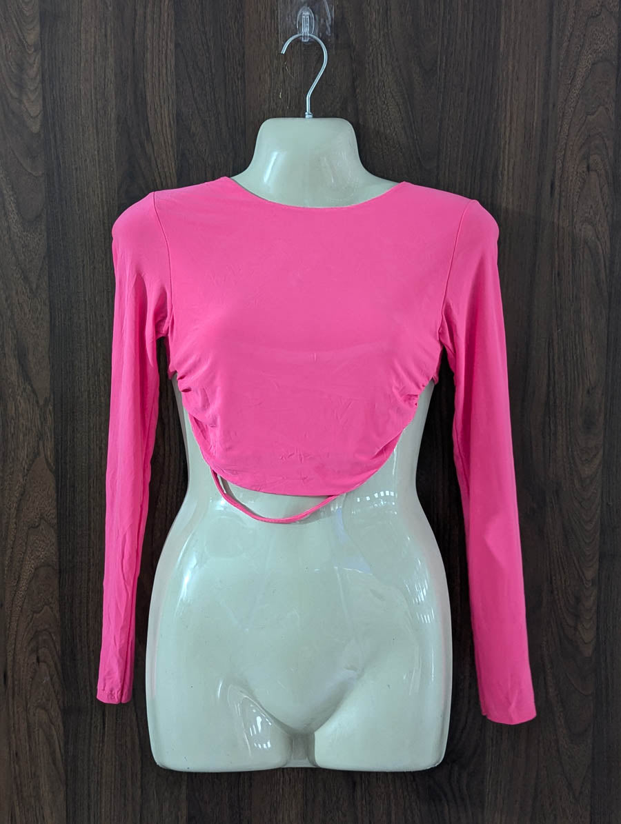 Imported Crop top jersey crop top No-3913 Velnoor Store