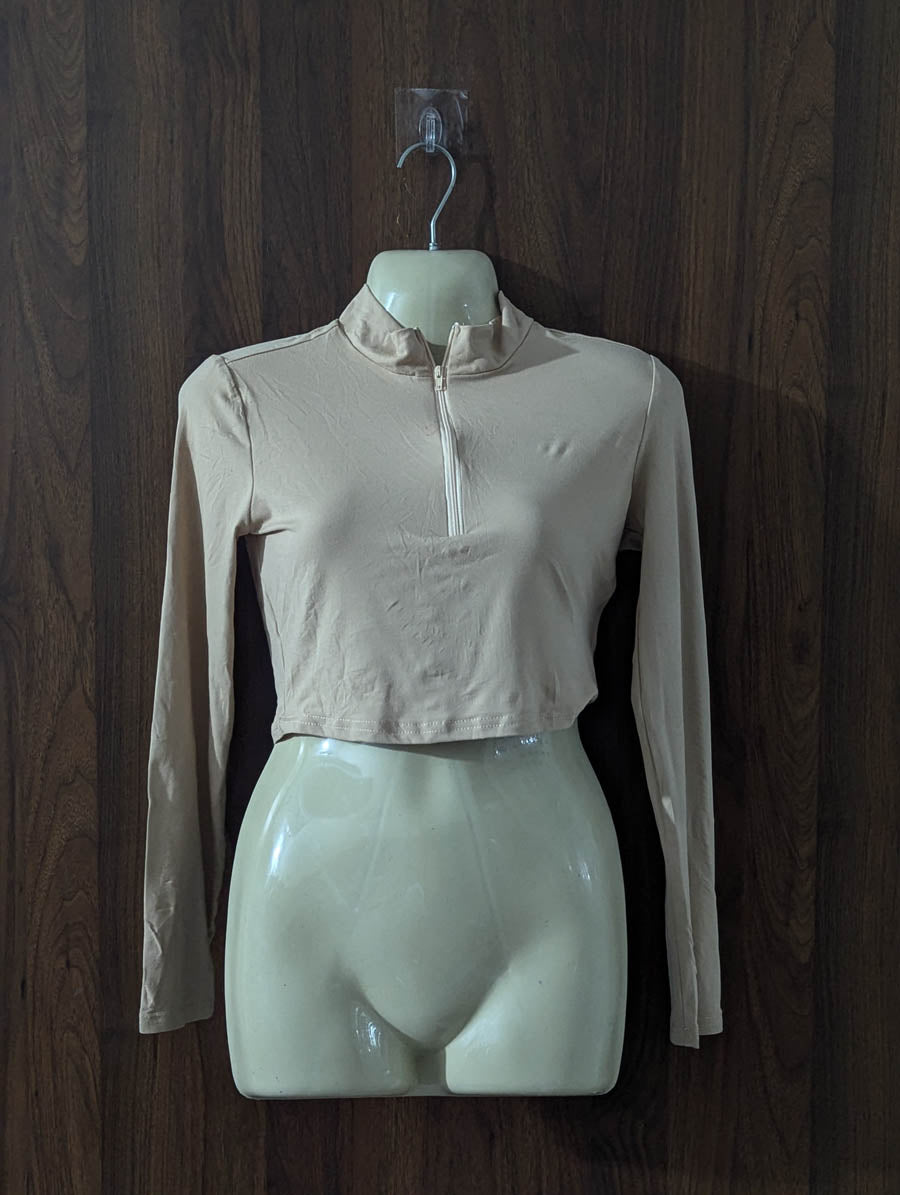 Imported Crop top jersey crop top No-4208 Velnoor Store