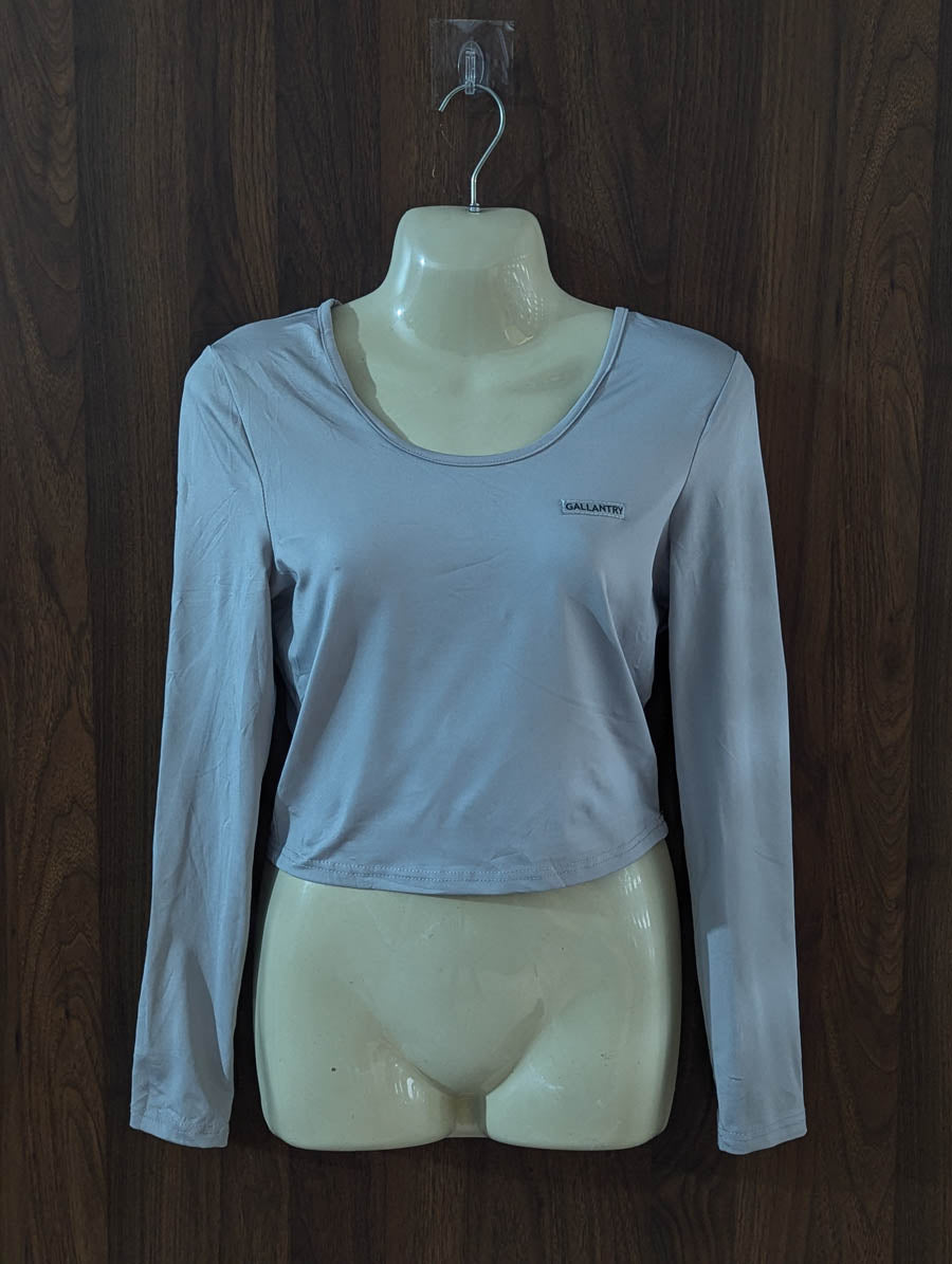 Imported Crop top jersey crop top No-4438 Velnoor Store