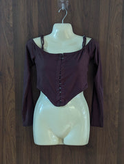 Imported Crop top jersey crop top No-4294 Velnoor Store