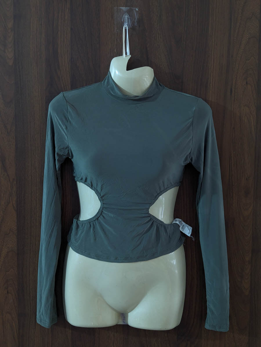 Imported Crop top jersey crop top No-4463 Velnoor Store