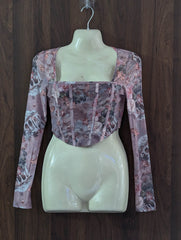 Imported Crop top net crop top No-3769 Velnoor Store