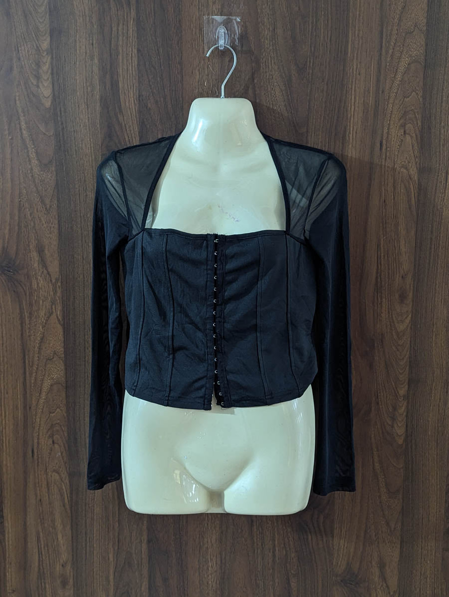 Imported Crop top net crop top No-4348 Velnoor Store