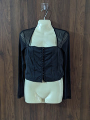 Imported Crop top net crop top No-4348 Velnoor Store