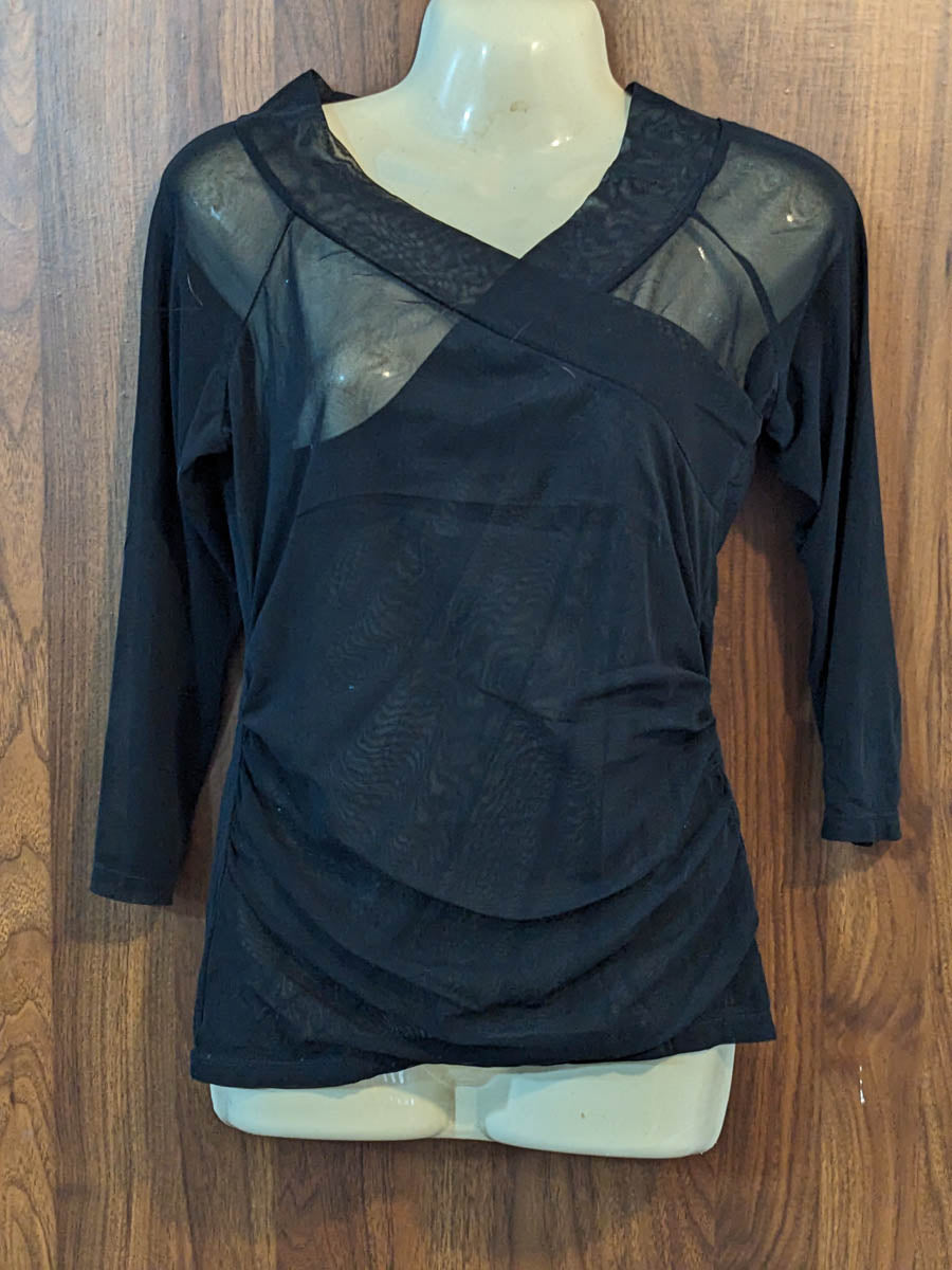 Imported Full sleeve top net full sleeve top No-7406 Velnoor Store