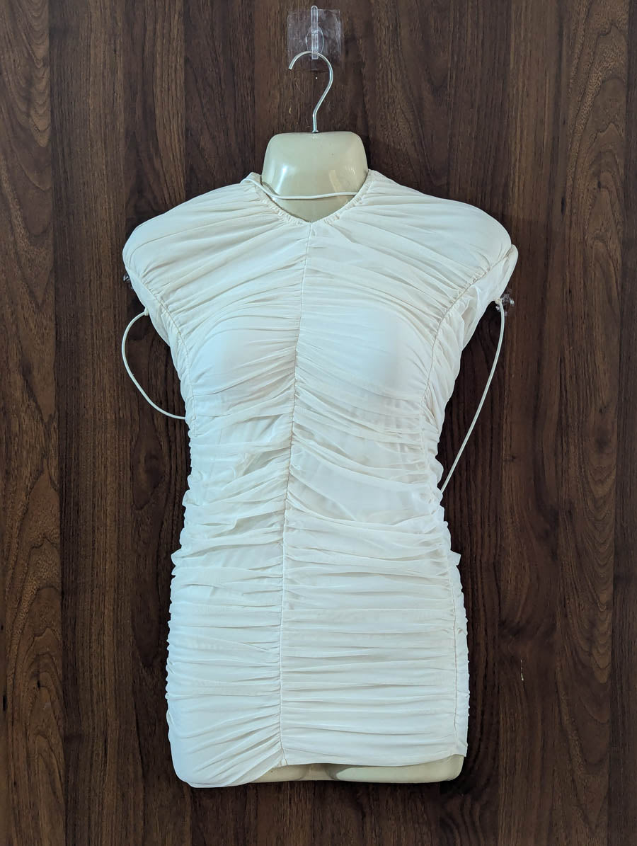 Imported Western mini dress net mini dress No-4761 Velnoor Store