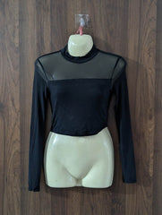 Imported Crop top net jersey crop top No-3860 Velnoor Store