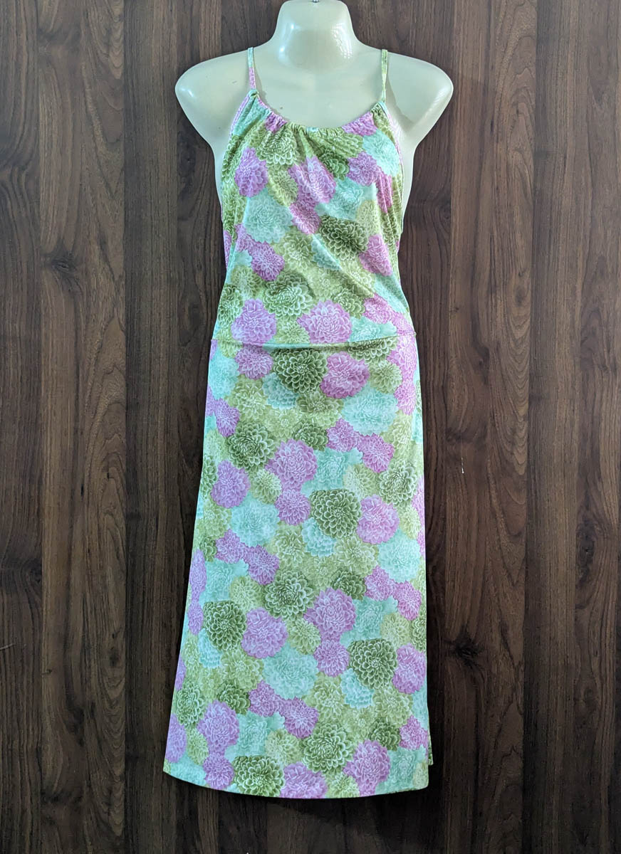 Imported Maxi silk jersey maxi No-1457 Velnoor Store
