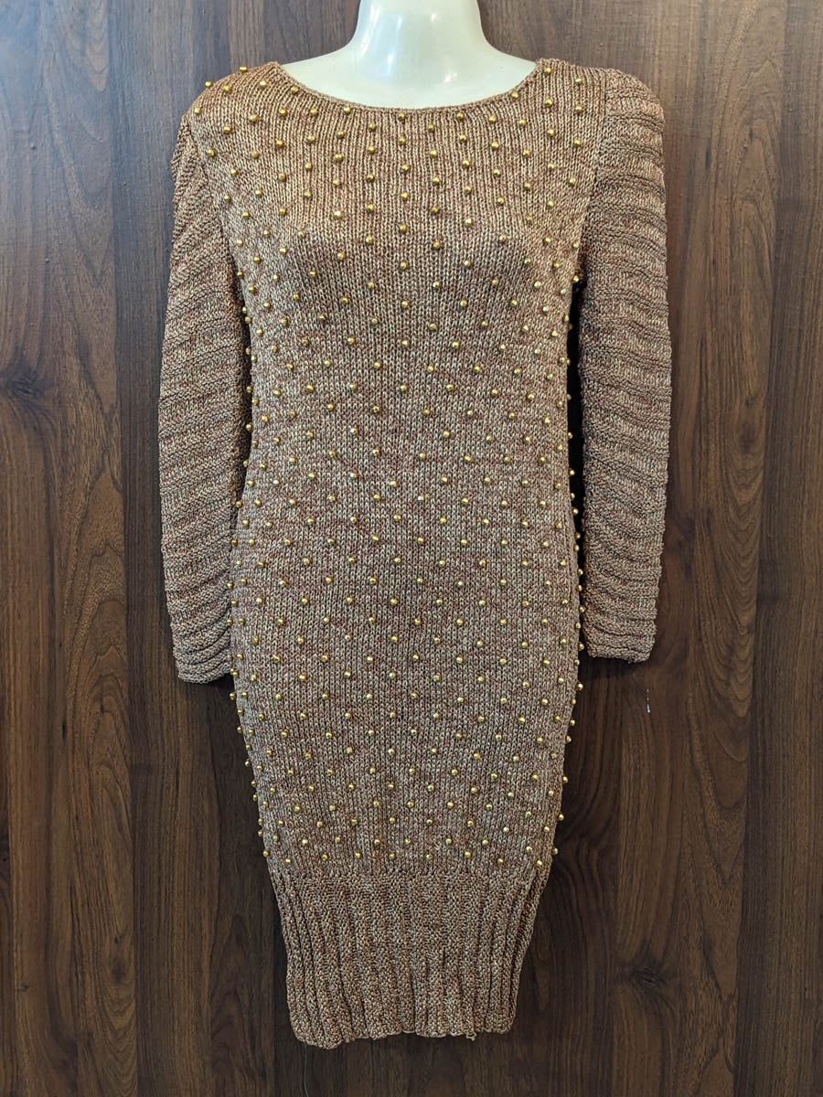Imported Bodycon winter bodycon No-7775 Velnoor Store