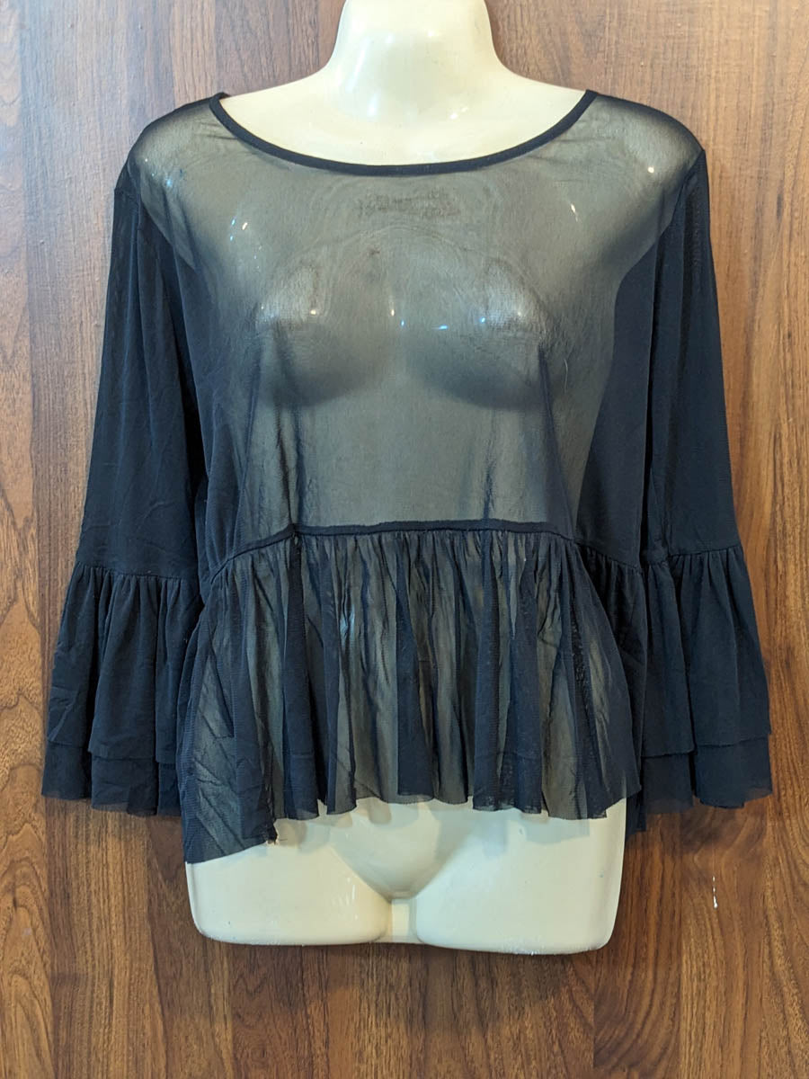 Imported Full sleeve top chiffon full sleeve top No-7575 Velnoor Store