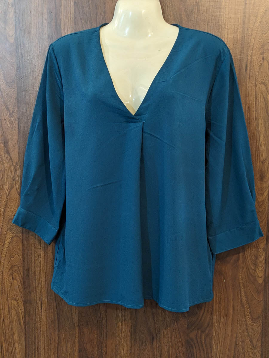 Imported Full sleeve top chiffon full sleeve top No-7534 Velnoor Store