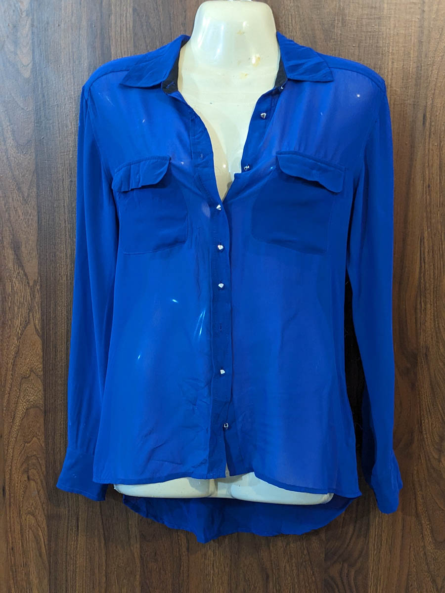 Imported Full sleeve top chiffon full sleeve top No-7452 Velnoor Store