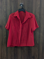 Imported Half sleeve top chiffon half sleeve top No-4038 Velnoor Store