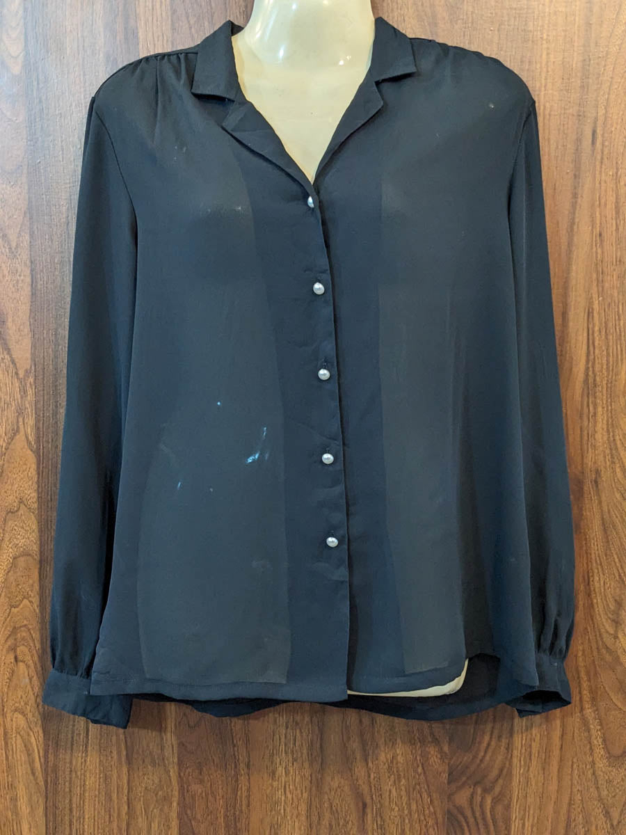 Imported Full sleeve top chiffon full sleeve top No-7533 Velnoor Store