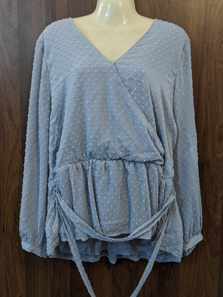 Imported Full sleeve top chiffon full sleeve top No-7538 Velnoor Store