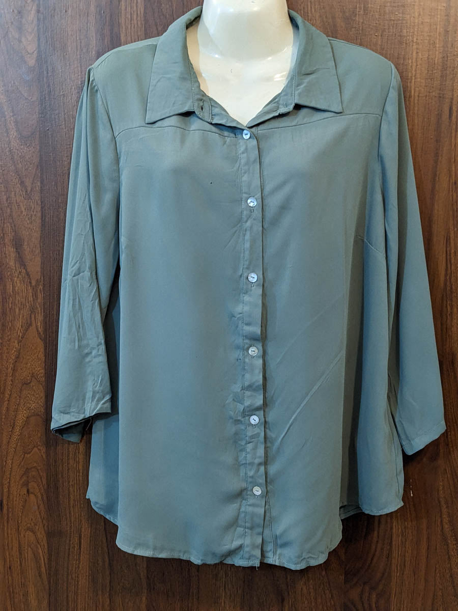 Imported Full sleeve top chiffon full sleeve top No-7502 Velnoor Store
