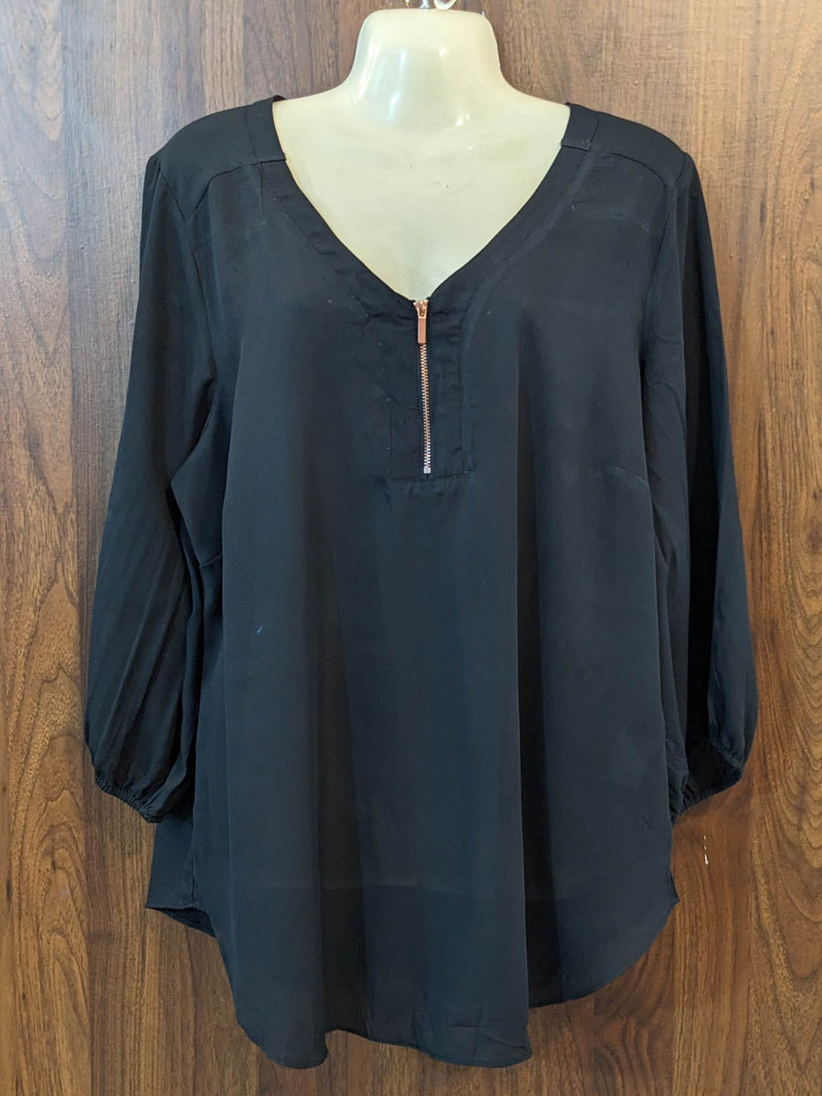 Imported Full sleeve top chiffon full sleeve top No-7430 Velnoor Store