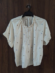 Imported Half sleeve top cotton half sleeve top No-4676 Velnoor Store