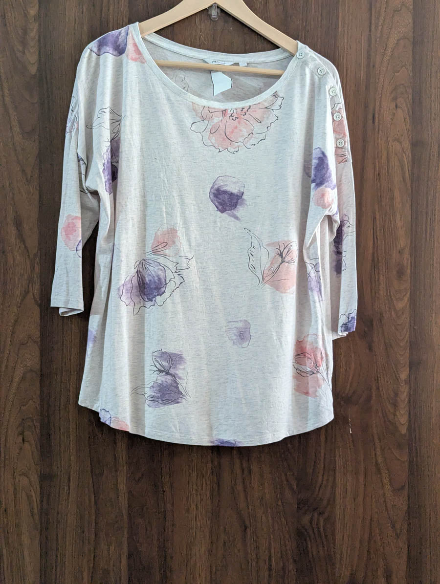 Imported Full sleeve top linen full sleeve top No-1450 Velnoor Store