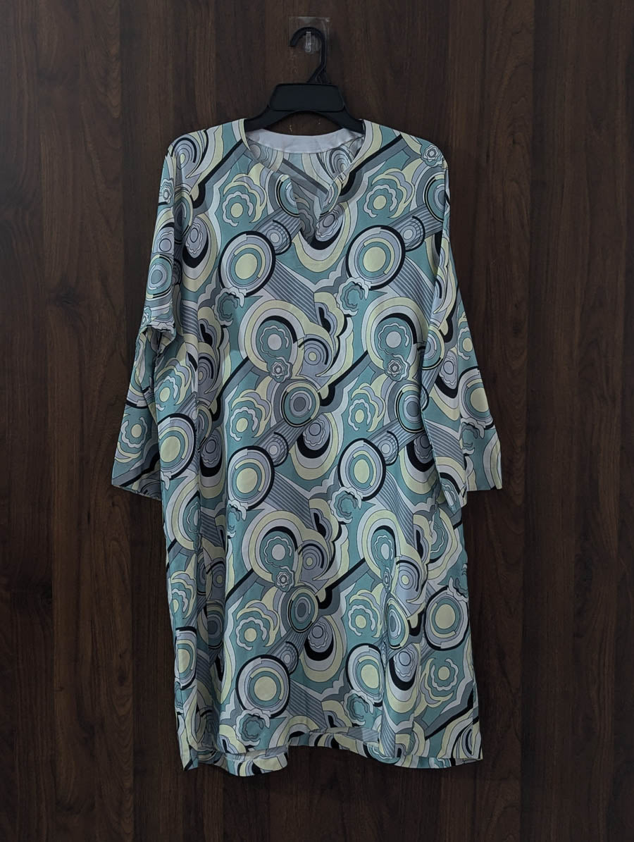Imported Kurti silk jersey kurti No-3719 Velnoor Store