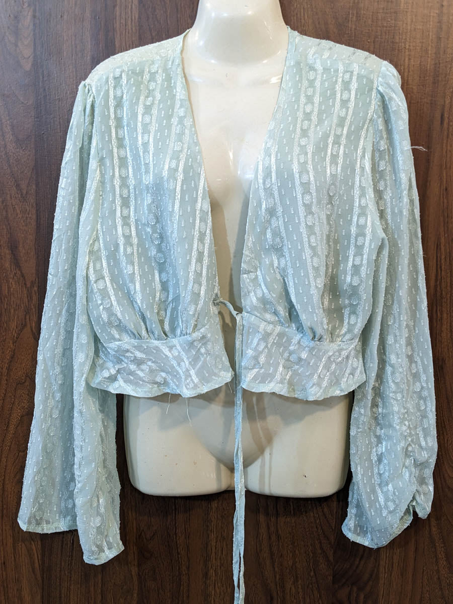 Imported Full sleeve top chiffon full sleeve top No-7560 Velnoor Store