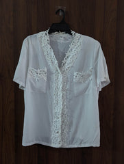 Imported Half sleeve top chiffon half sleeve top No-4119 Velnoor Store