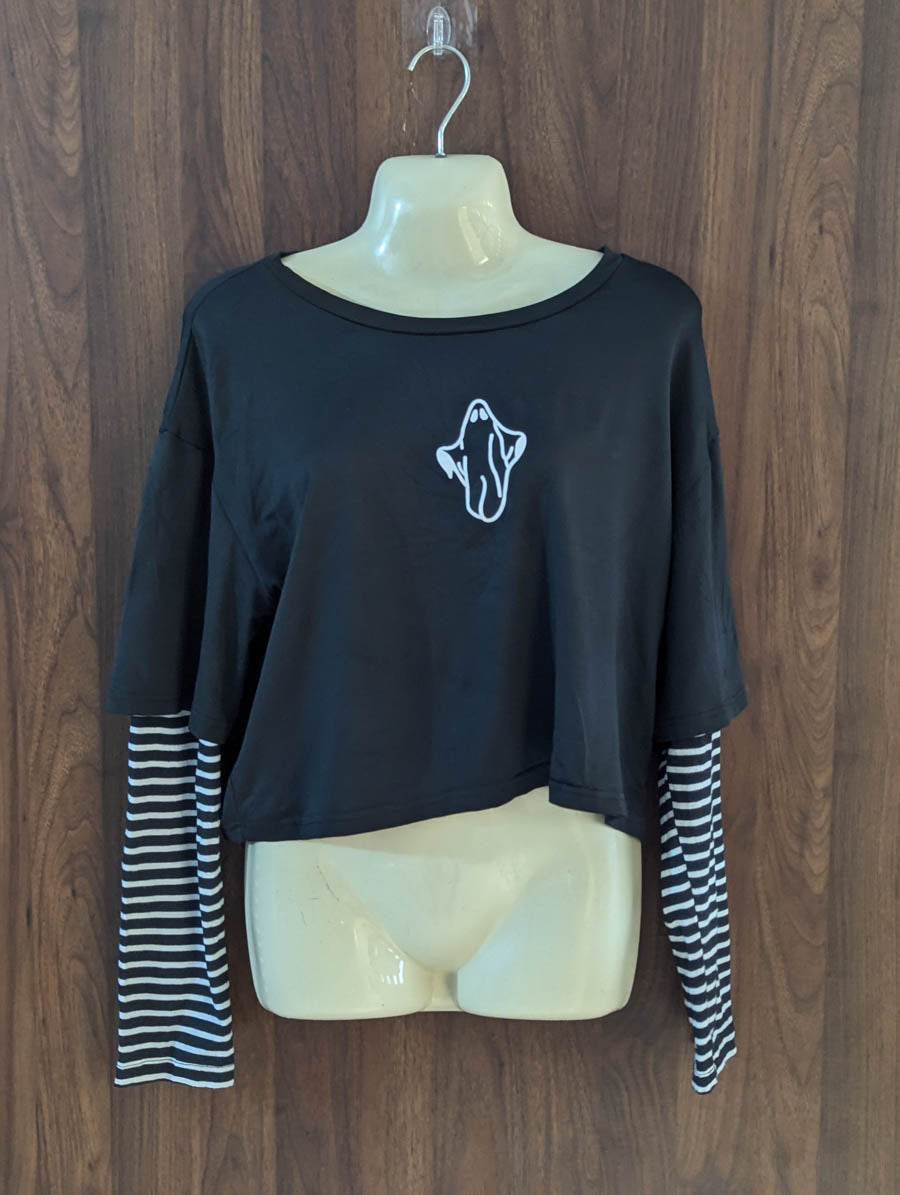 Imported Crop top jersey crop top No-4284 Velnoor Store