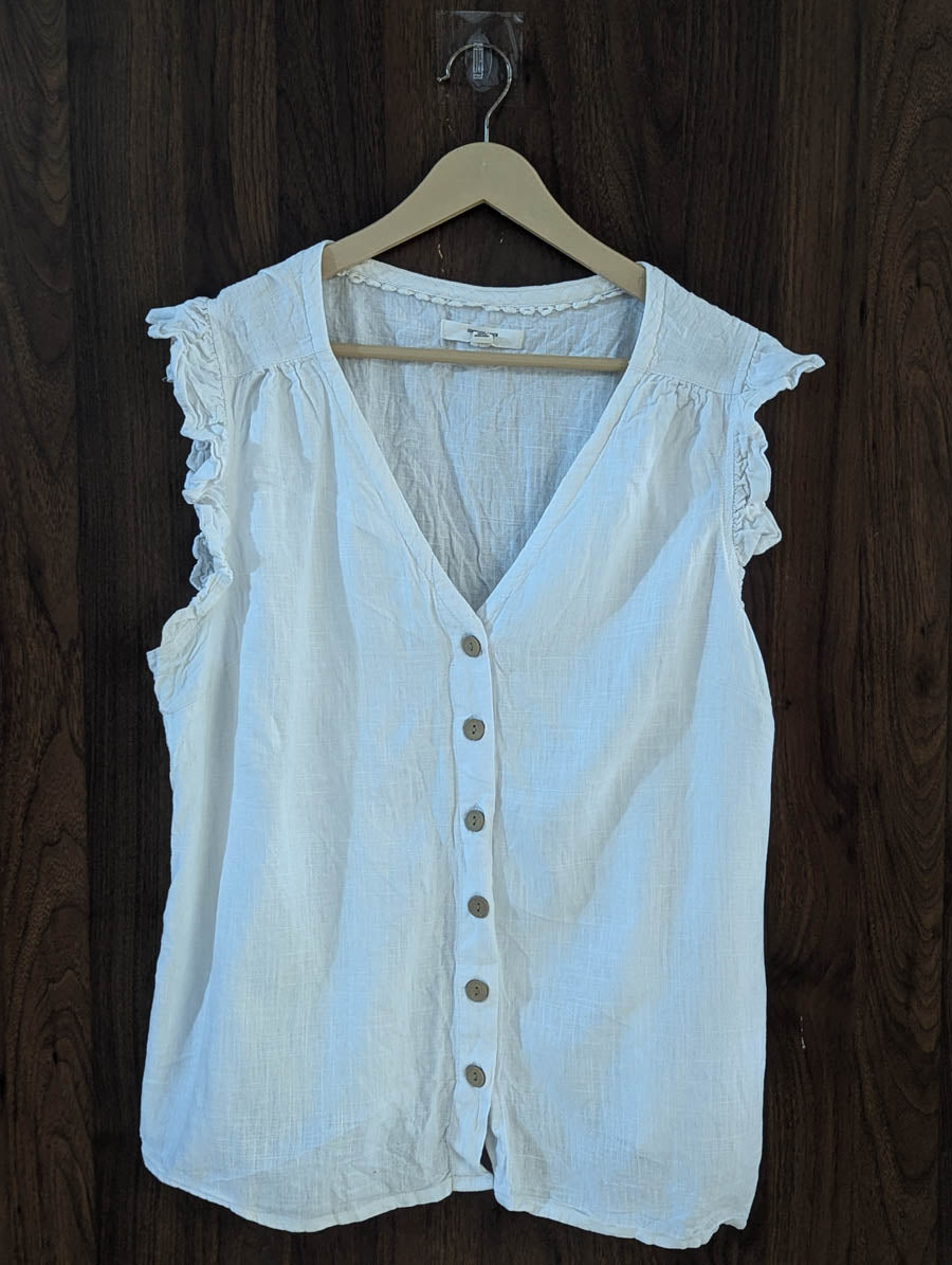 Imported Sleeveless cotton sleeveless No-4677 Velnoor Store