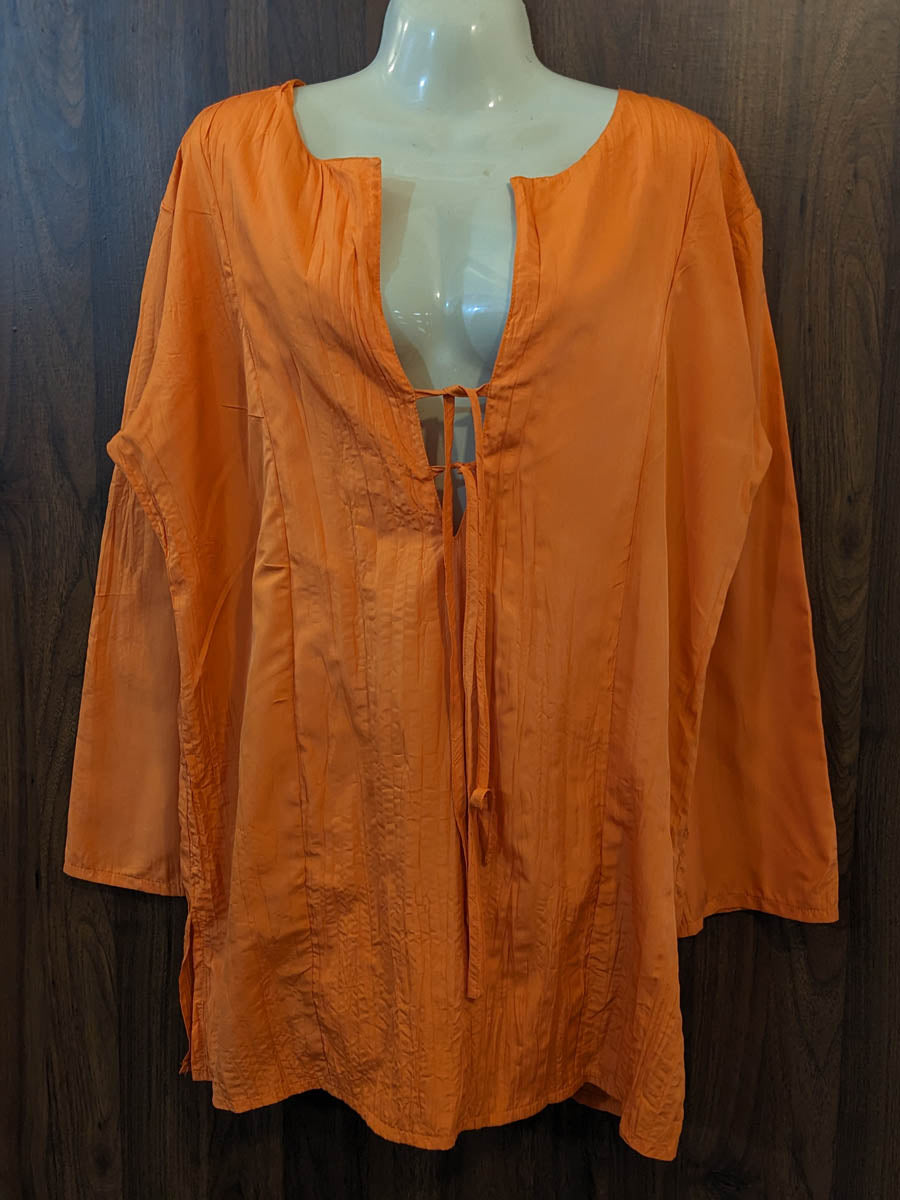 Imported Full sleeve top silk full sleeve top No-7542 Velnoor Store