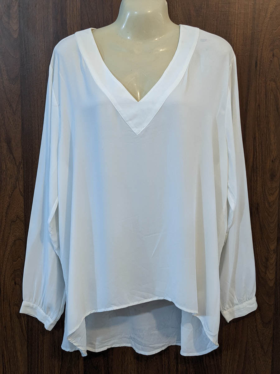 Imported Full sleeve top chiffon full sleeve top No-7404 Velnoor Store
