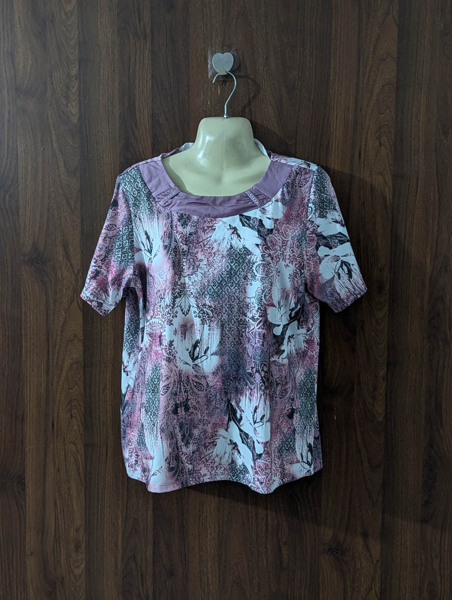 Imported Half sleeve top cotton half sleeve top No-5696 Velnoor Store